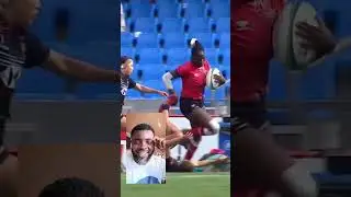 Strong African woman in Rugby : Amazon