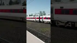 LNER Azuma passing through Retford in TSW 5: ECML #tsw5 #ecml #trainsimworld5 #class801
