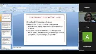 IS 105 - The Public liability Insurance act--1991/28-03-2024/SBTET INDUSTRIAL SAFETY