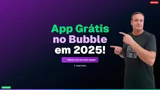 Como Criar App no Bubble.io Sem Pagar em 2025 (Plano Gratuito) - Atualiza&ccedil;&atilde;o na descri&ccedil;&atilde;o do v&iacute;deo