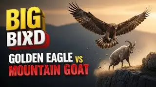 Golden Eagle vs Mountain Goat | Deadly Cliff Attack Caught on Camera!