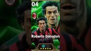 Roberto Donadona 104 rated epic card #efootball #gaming #viralshorts