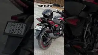 Pulsar 125 after modified #shortsfeed #apache #shortsvideo #trending #viral #rider #motorcycle #bike