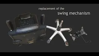 replacement of the swing mechanism , замена механизма качания Topgun 2