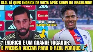🚨NOSSA! OLHA O FORTE DESEJO DO NOVO TÉCNICO DO REAL SOBRE ENDRICK!