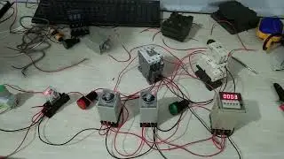 Automatic Forward Reverse Starter by Two Timer, One Counter, Two Magnetic Contactor And One Relay 