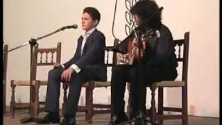 Kiko Peña por solea en la Peña Flamenca el Mirabras