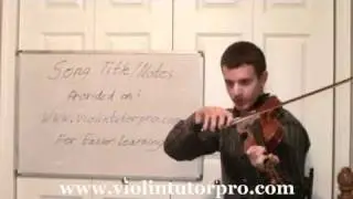 G String Notes for Violin - Lesson 10