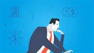 Alternative fund flat animation explainer video