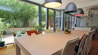 Moderne loftartige Gartenwohnung