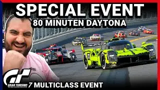 24h Daytona Special Event 😱 Gran Turismo 7 Multiclass Rennen