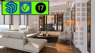 Sketchup Vray 7 - architectural visualization with AI