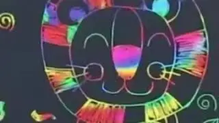 Magic Color Rainbow Scratch Art Paper Card