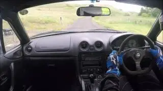 Forrestburn Hillclimb - Steve Bloxham - MX5- Goodwood Sportscars