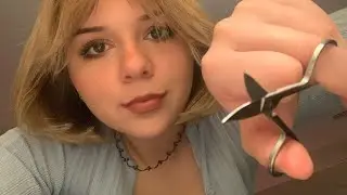 personal and close up attention from a friend ASMR