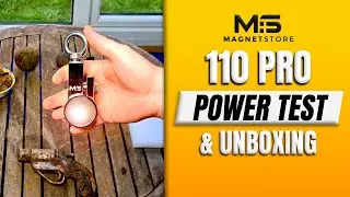 Best Fishing Magnet For Beginners! 110 Pro Power Test and Unboxing - Featuring Magnetic Mac