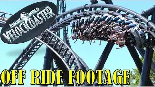 VelociCoaster at Islands of Adventure Off-Ride Footage (No Copyright)