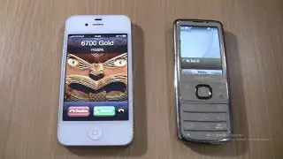 Incoming call & Outgoing call at the Same time Iphone 4s ios 6+Nokia 6700 Gold