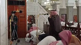 صلاة الجمعة# 9 -11- 1445هـ#  الشيخ . د أحمد الغامدي# تبليغ/ الصلاة المؤذن/ احمد بخاري