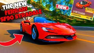 EASIEST WAY TO UNLOCK THE ALL NEW FERRARI SF90 STRADALE IN FORZA HORIZON 5!