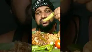 Raw capsicum#mukbang 💚💚💚