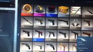 Case open and inventory view CS go