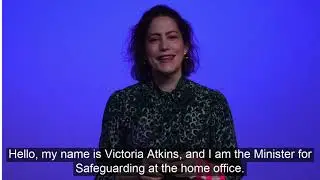 Victoria Atkins, National Stalking Awareness Week 2021