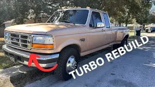 Rebuilding the Stock Turbo! Garrett TP38 | OBS Ford Power Stroke 7.3L