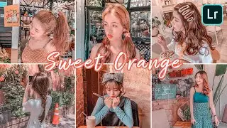 How to Edit Sweet Orange Presets | Lightroom Mobile Presets Tutorial Free DNG XMP Editing