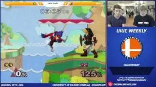 [Smashing Illini Weekly] Thor (Link) vs. Silich (Falco) SSBM Singles
