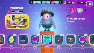 Fall Guys Scrapyard Stumble Update Fame pass review (all 70 tiers)