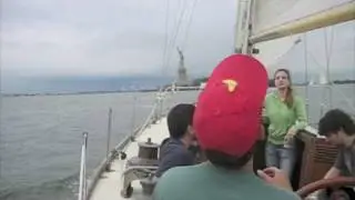 Sailing in NY harbor