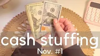 CASH STUFFING | SINKING FUNDS | SINGLE MOM BUDGET| LOW INCOME| MIA&rsquo;S ENVELOPES| NOV #1