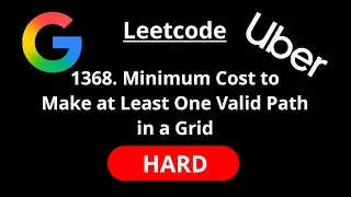Minimum Cost to Make at Least One Valid Path in a Grid - Leetcode 1368 - Road to FAANG #40