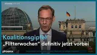 phoenix nachgefragt mit Jan Wolf Sch&auml;fer zum Koalitionsgipfel am 02.07.25