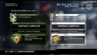 Opening WARFIGHTER GEAR HACK+MERC GEAR HACK-New CONTRACTS Week 34-Call of Duty-Infinite Warfare