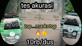 tes akurasi mimis jawara arjuna&gatotkaca produk indonesia yg super rapih dan murmer