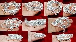 2500 - 6000 rs under silvar payal designs with weight and price || new silver chain payal design