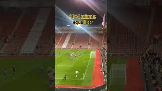 Last minute equaliser! #football #goal  #realmadrid #southampton