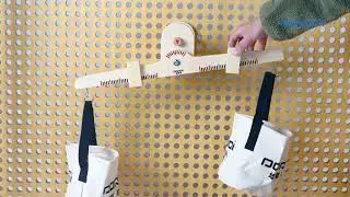 Playlearn Adjustable Wooden Balance Scale with Two Buckets
