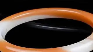 Brown Sugar Handmade Carved Wide Jade Bracelet, Fashionable Boutique Jewelry, Men's and Women's Oran