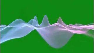 Emotional Audio Spectrum Green Screen SFX Overlay for Heartfelt Content