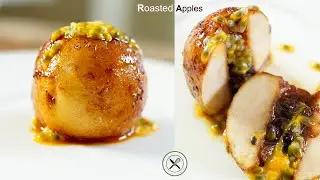 Roasted Apples &ndash; Bruno Albouze &ndash; THE REAL DEAL