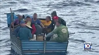 Federal agents deal with ongoing Cuban exodus