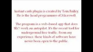 Instant Cash Plugin Review