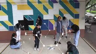 ICCEA 2023:  DOMOFLEX - Geodesic dome of bamboo in Bending-Active