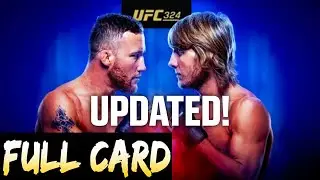 UFC 324 UPDATED Predictions Gaethje vs Pimblett Full Card Betting Breakdown