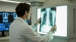 Chest X-Ray on DR Machine | Automated Digital X-Ray #X RAY