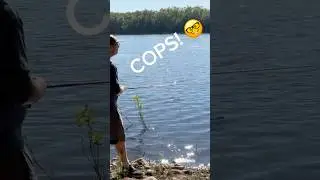 Insane Karen Yells At Fisherman!!😡 #fishing #karen #shorts