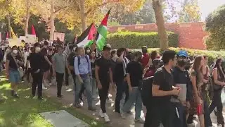 UCLA, USC campuses at center of Palestine peace demonstrations